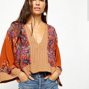 Free People Mix & Match blouse